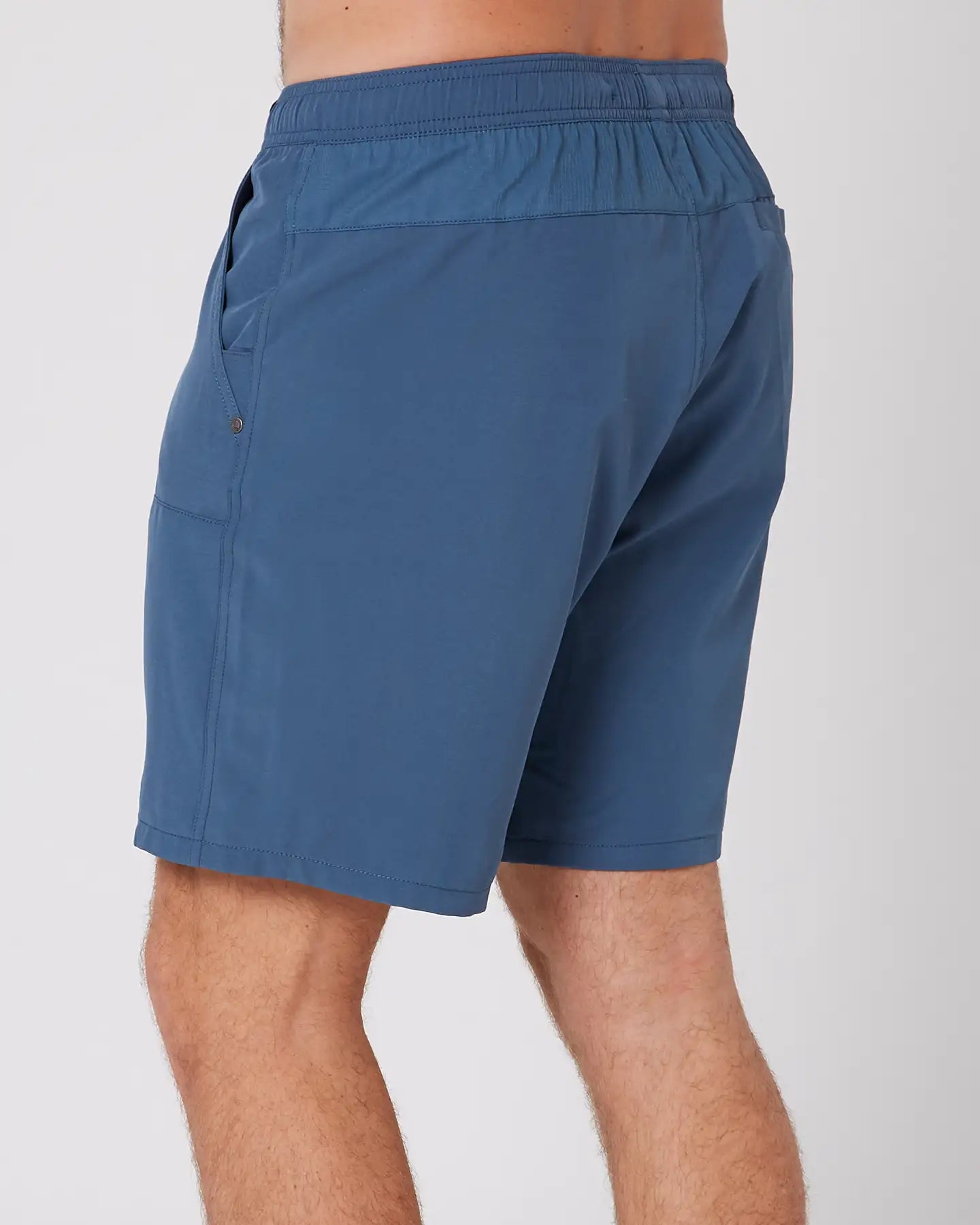 Follow All Day Shorts - Slate Blue 4