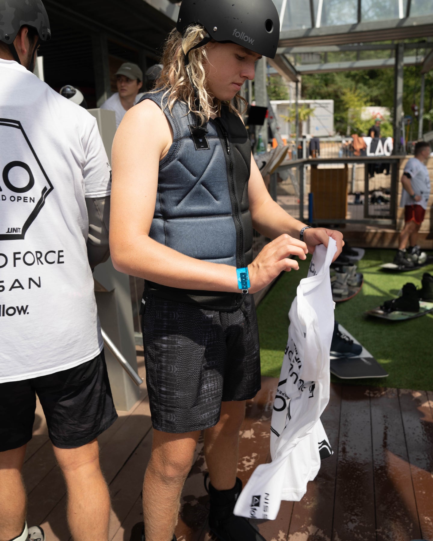 Simple 3 Boardie - Black lifestyle 2