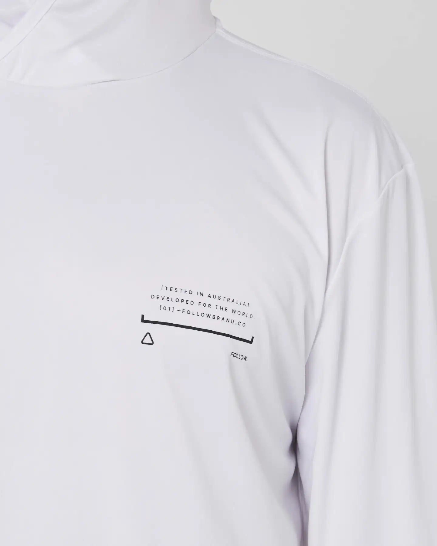 Follow Sun Hood L/S - White 5