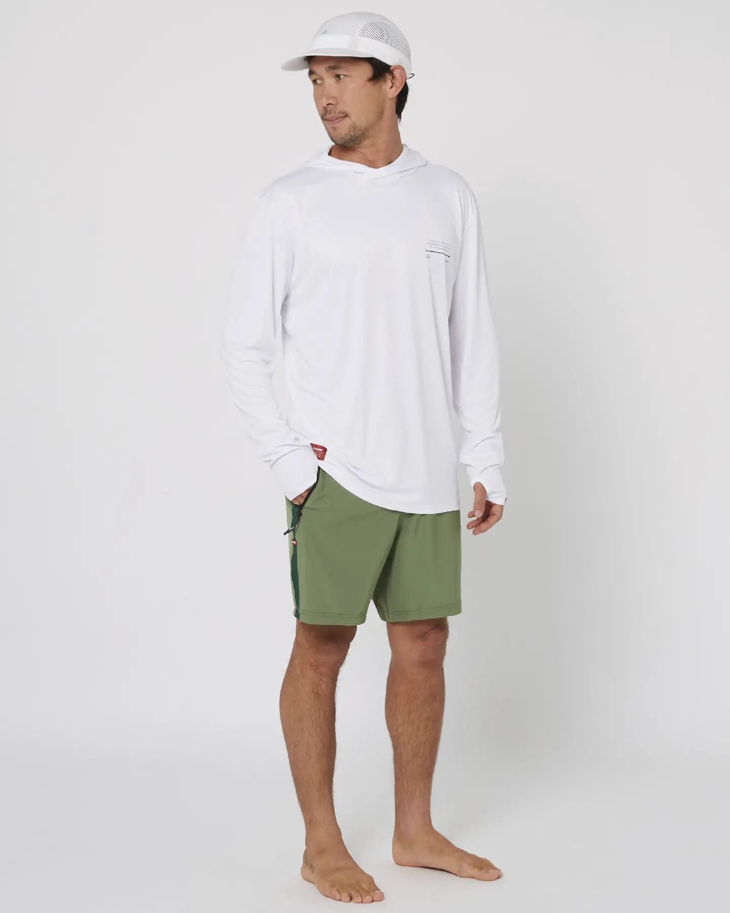 Follow Sun Hood L/S - White 8