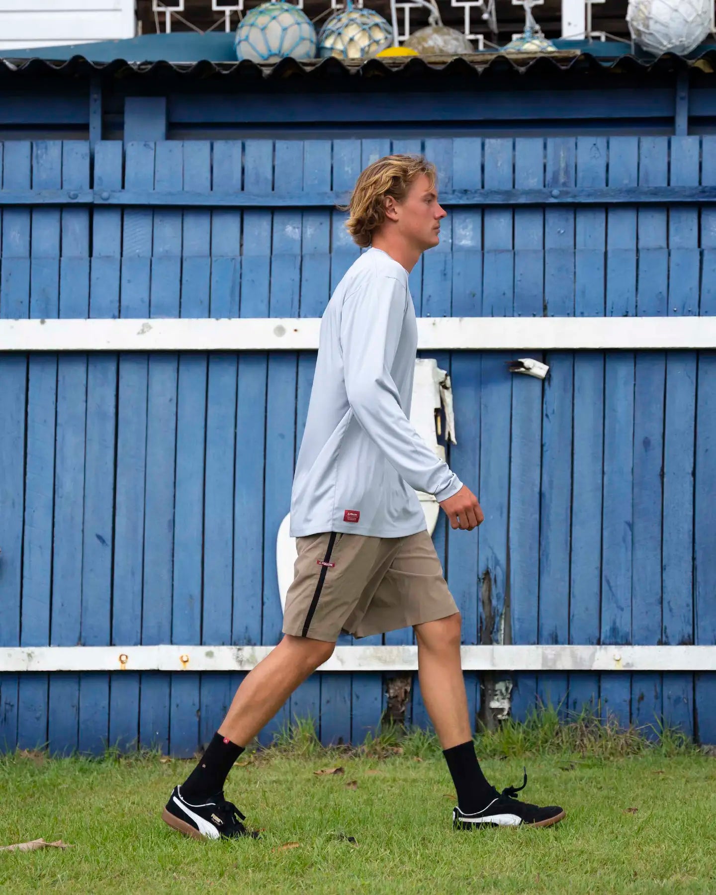 Follow Tech Shorts - Deep Taupe lifestyle 2