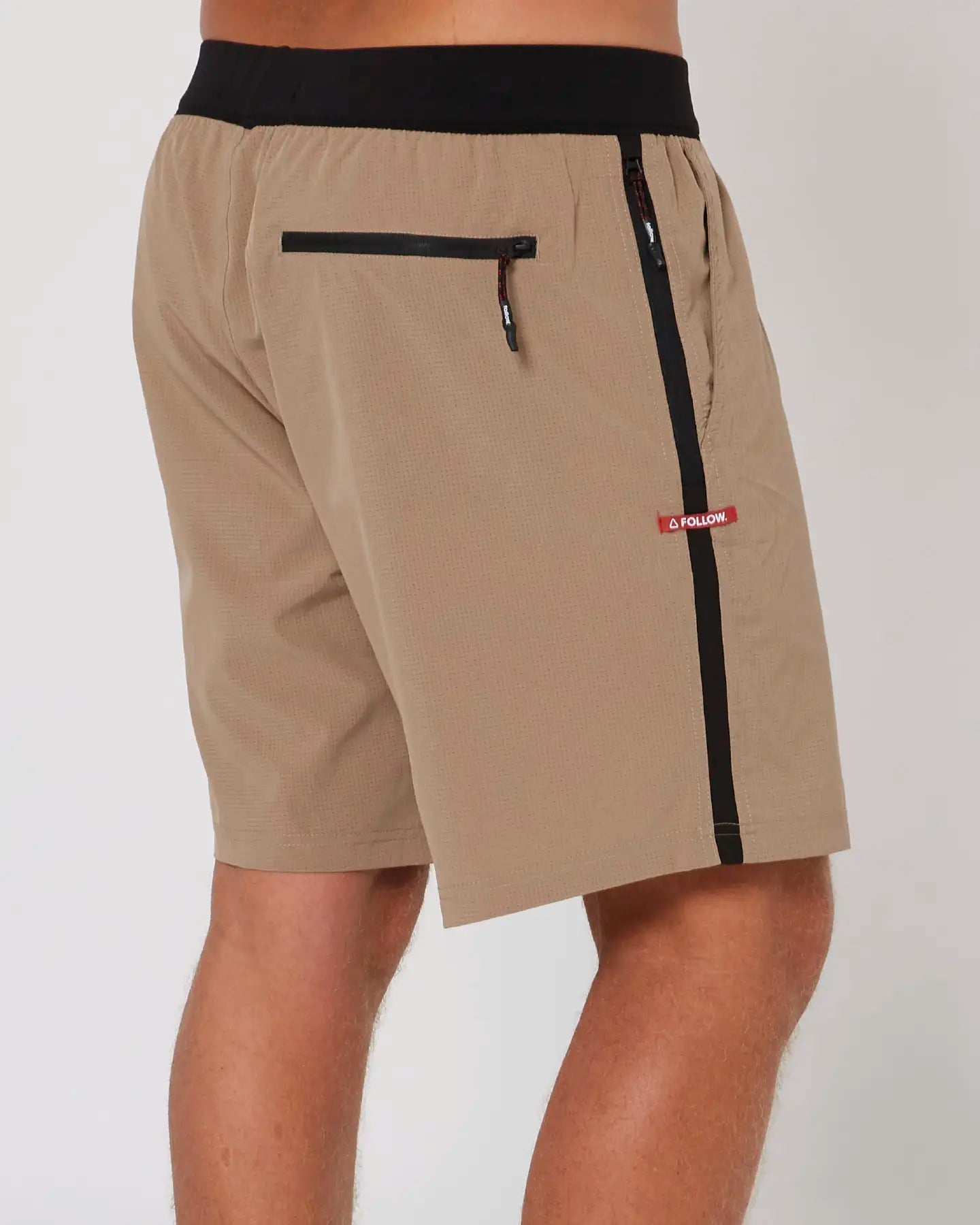 Follow Tech Shorts - Deep Taupe 4