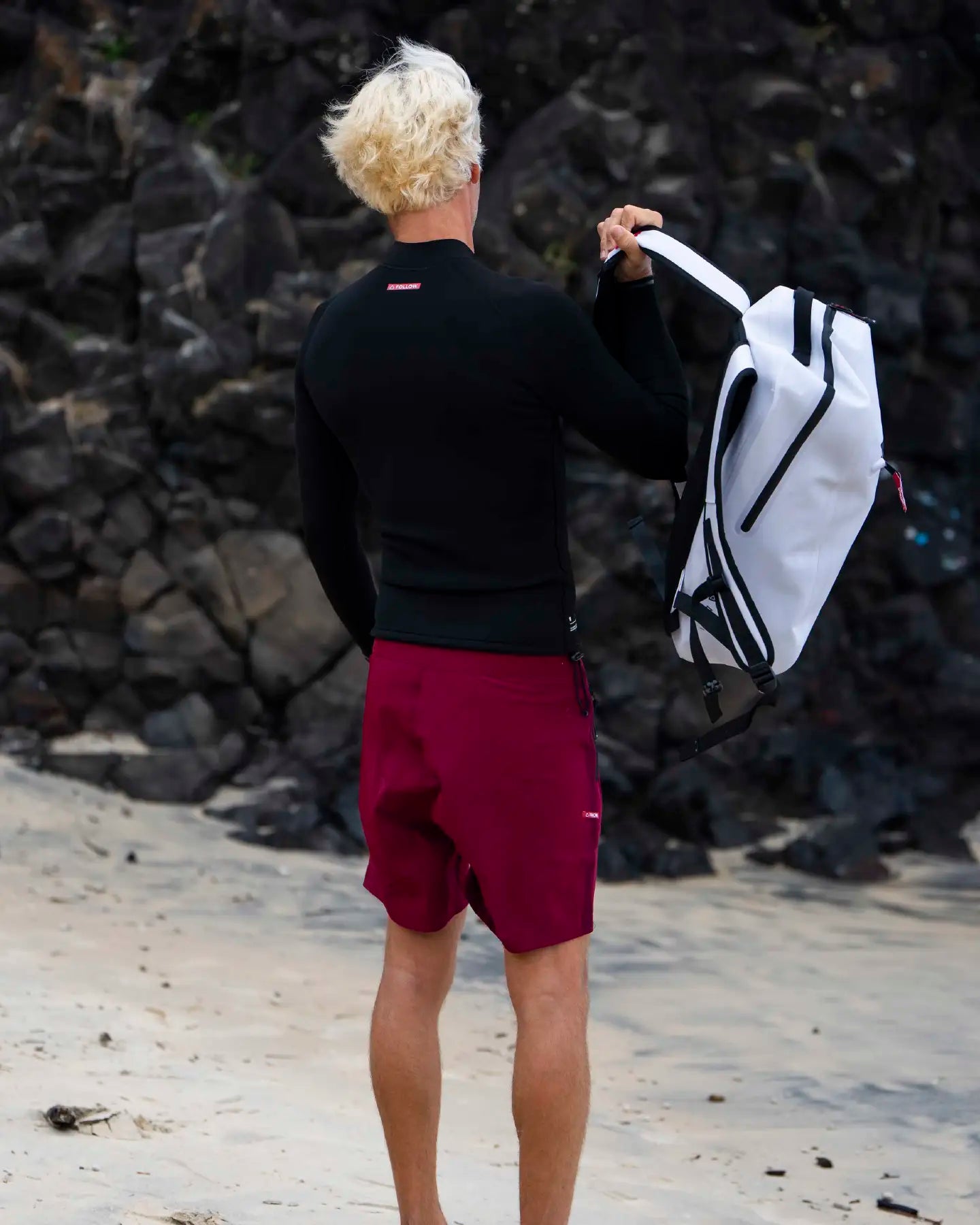 Follow Water Boardie - Cinnamon lifestyle 2