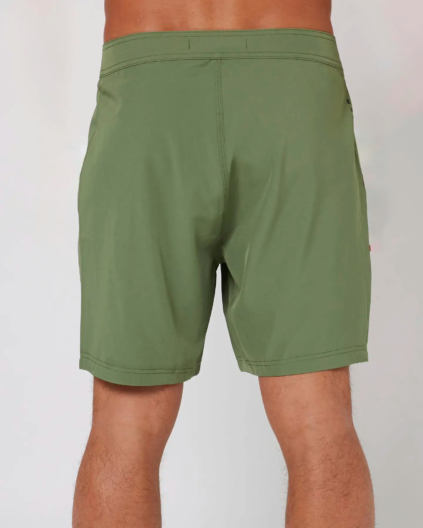 Follow Water Boardie - Olive Back