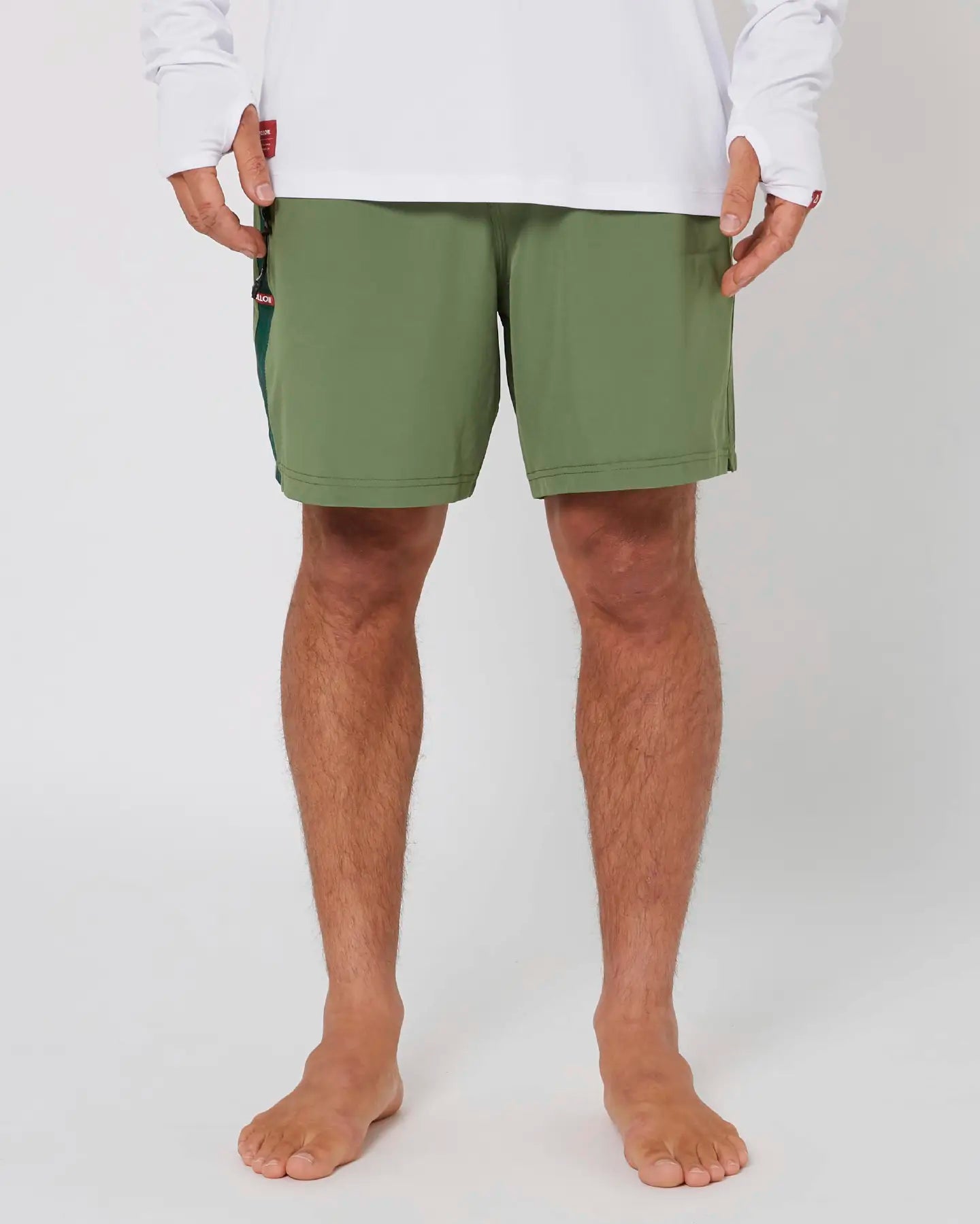 Follow Water Boardie - Olive 5