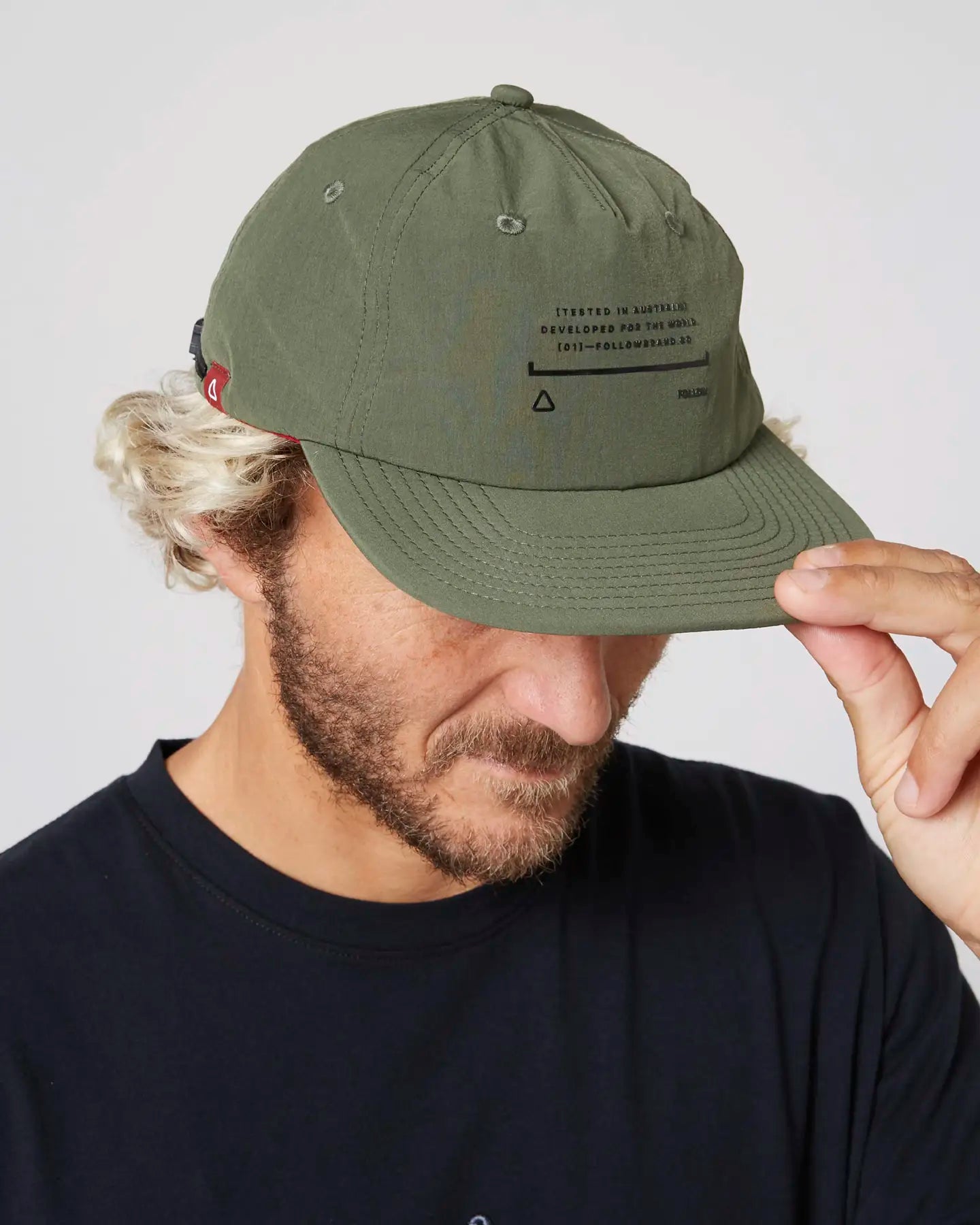 Follow Tested Cap - Olive 4