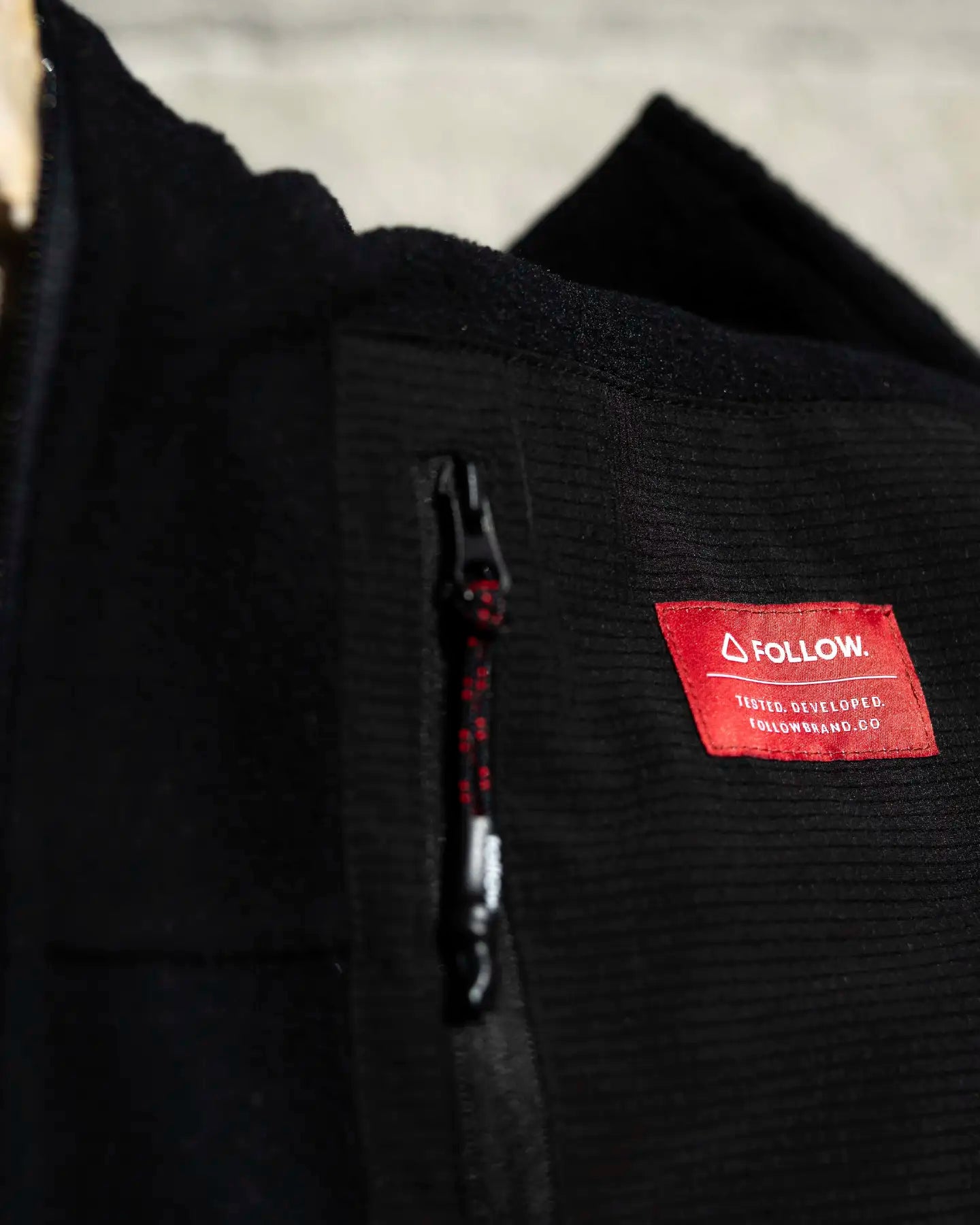 Follow Polar Vest - Black lifestyle 5