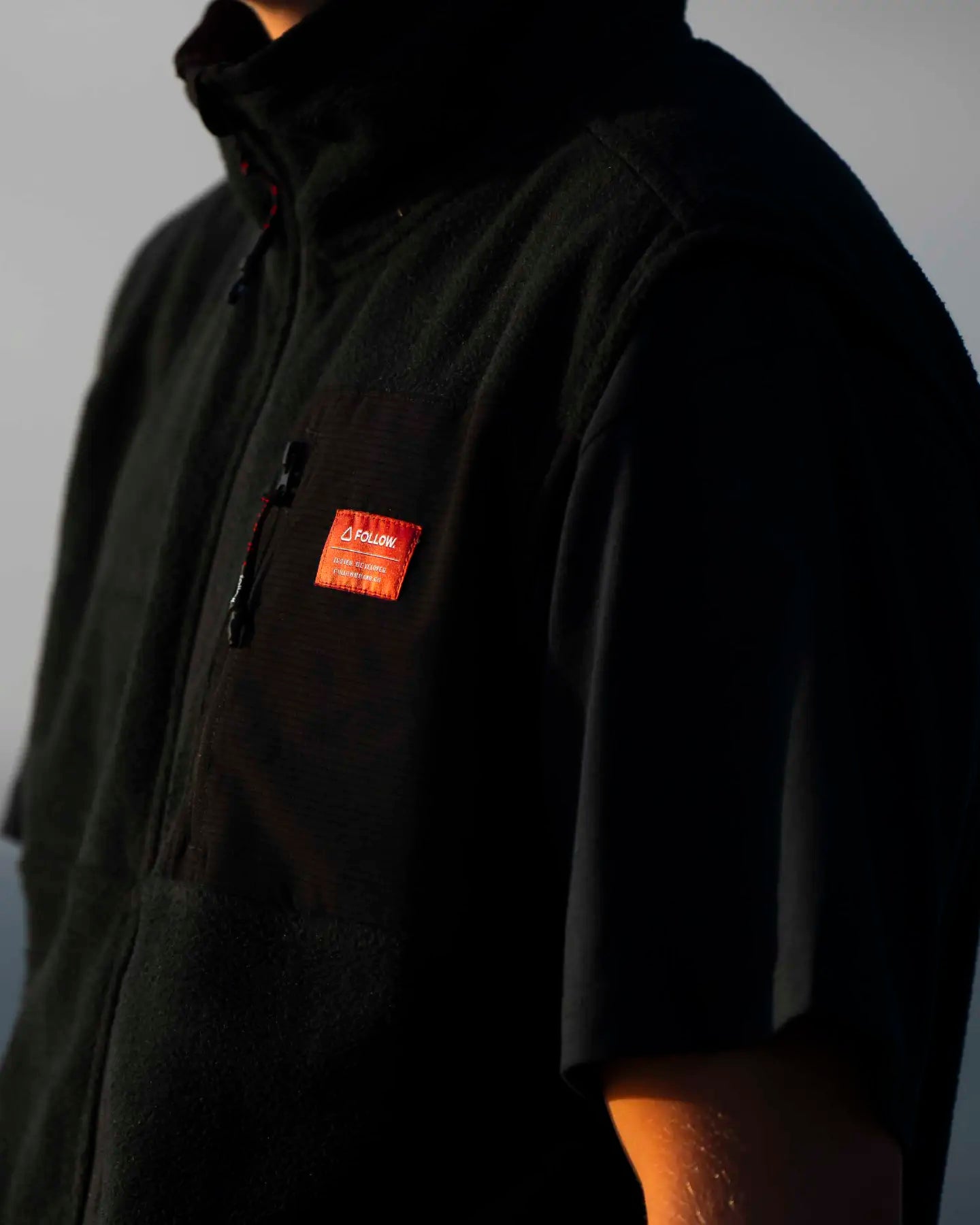 Follow Polar Vest - Black lifestyle 1
