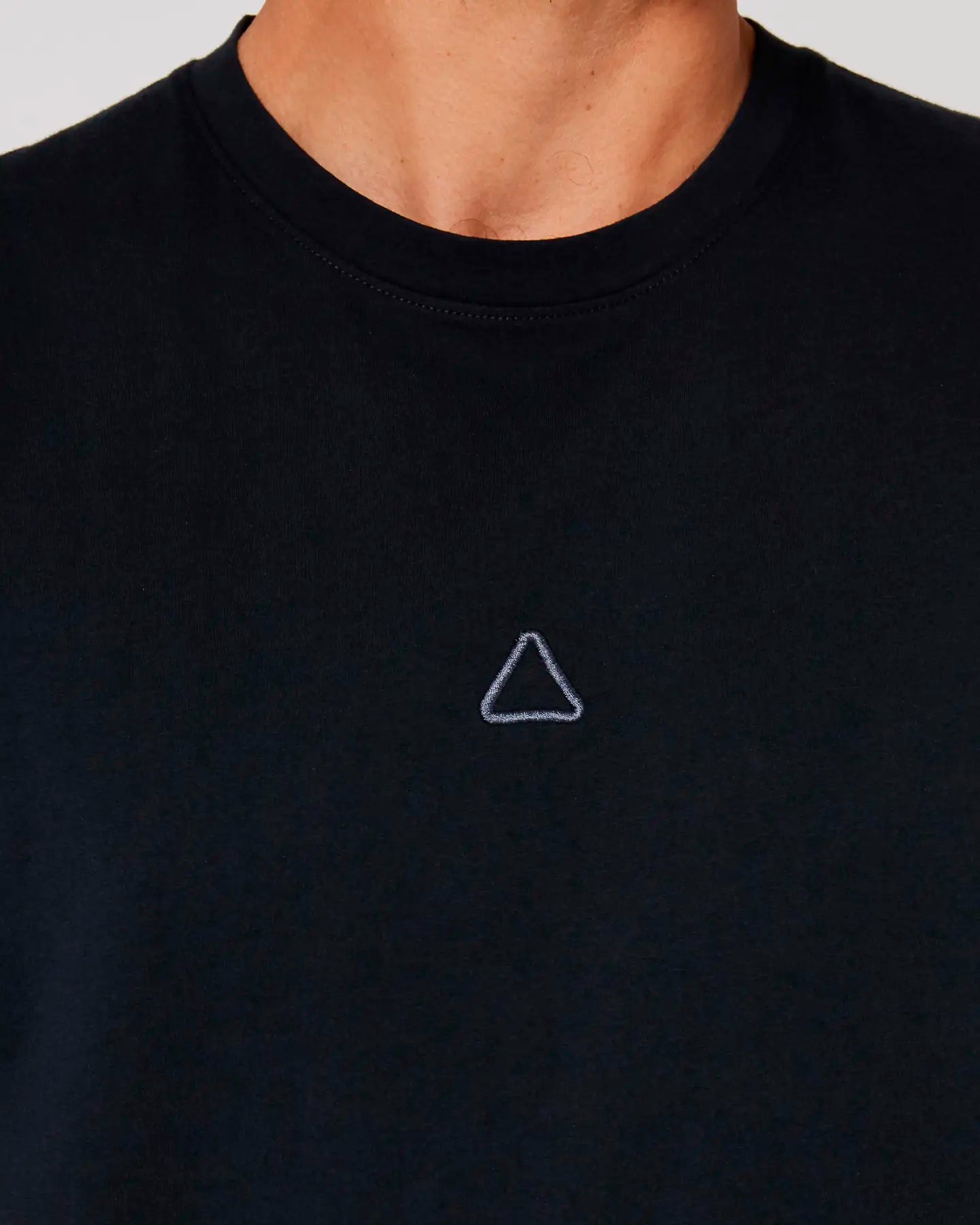 Follow Stitched Tee - Black 1