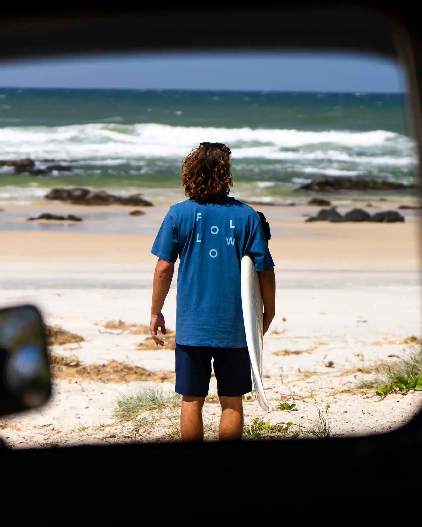Follow LOL Tee - Slate lifestyle 5
