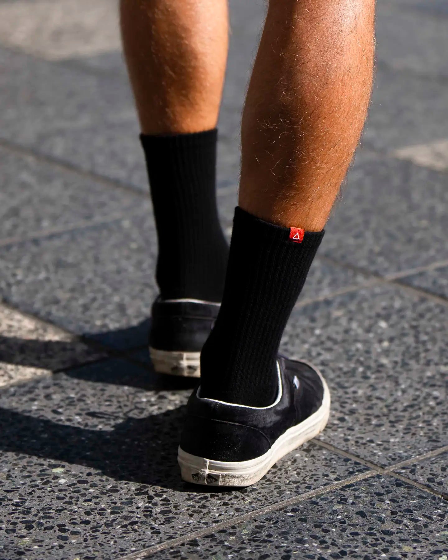 Follow All Day Socks - Black lifestyle 1