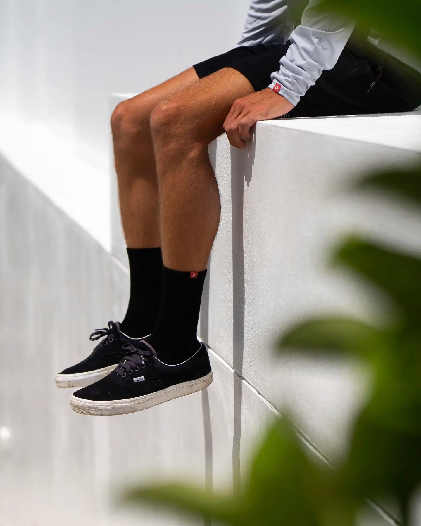 Follow All Day Socks - Black 1