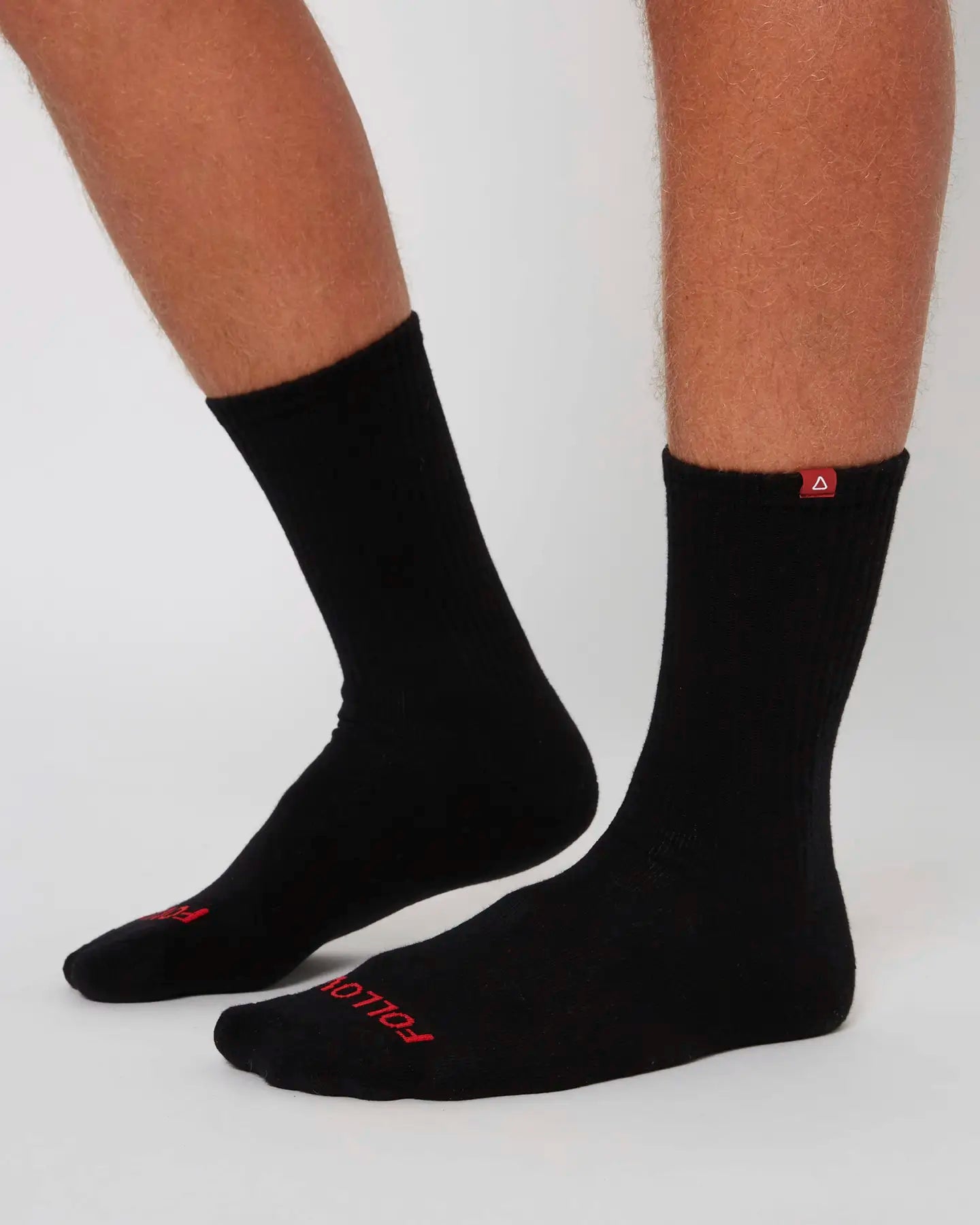 Follow All Day Socks - Black