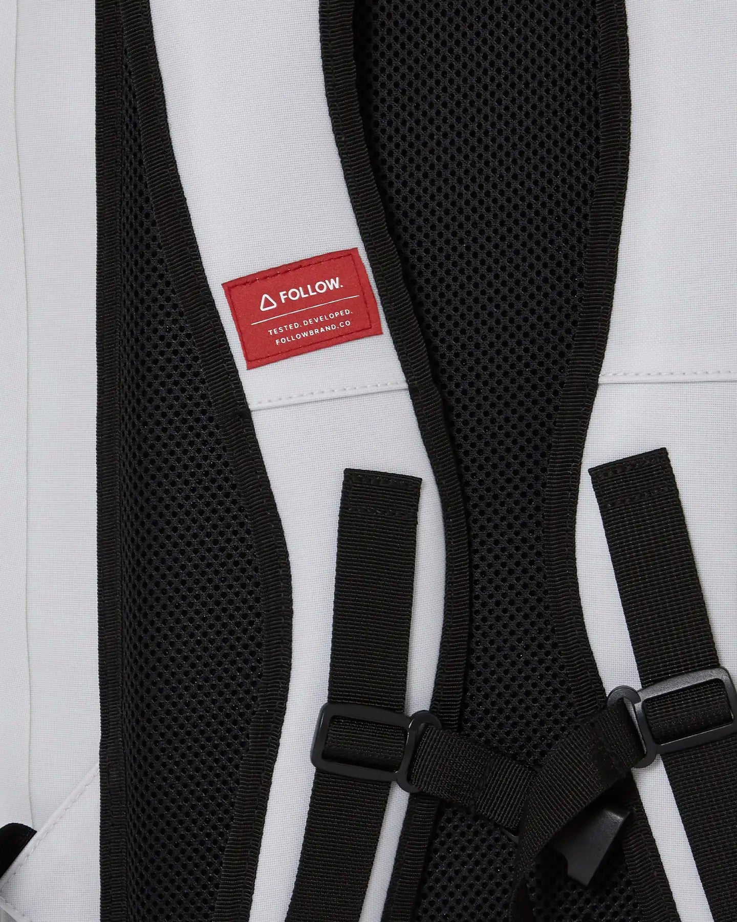 Follow Life Backpack - Light Grey 3