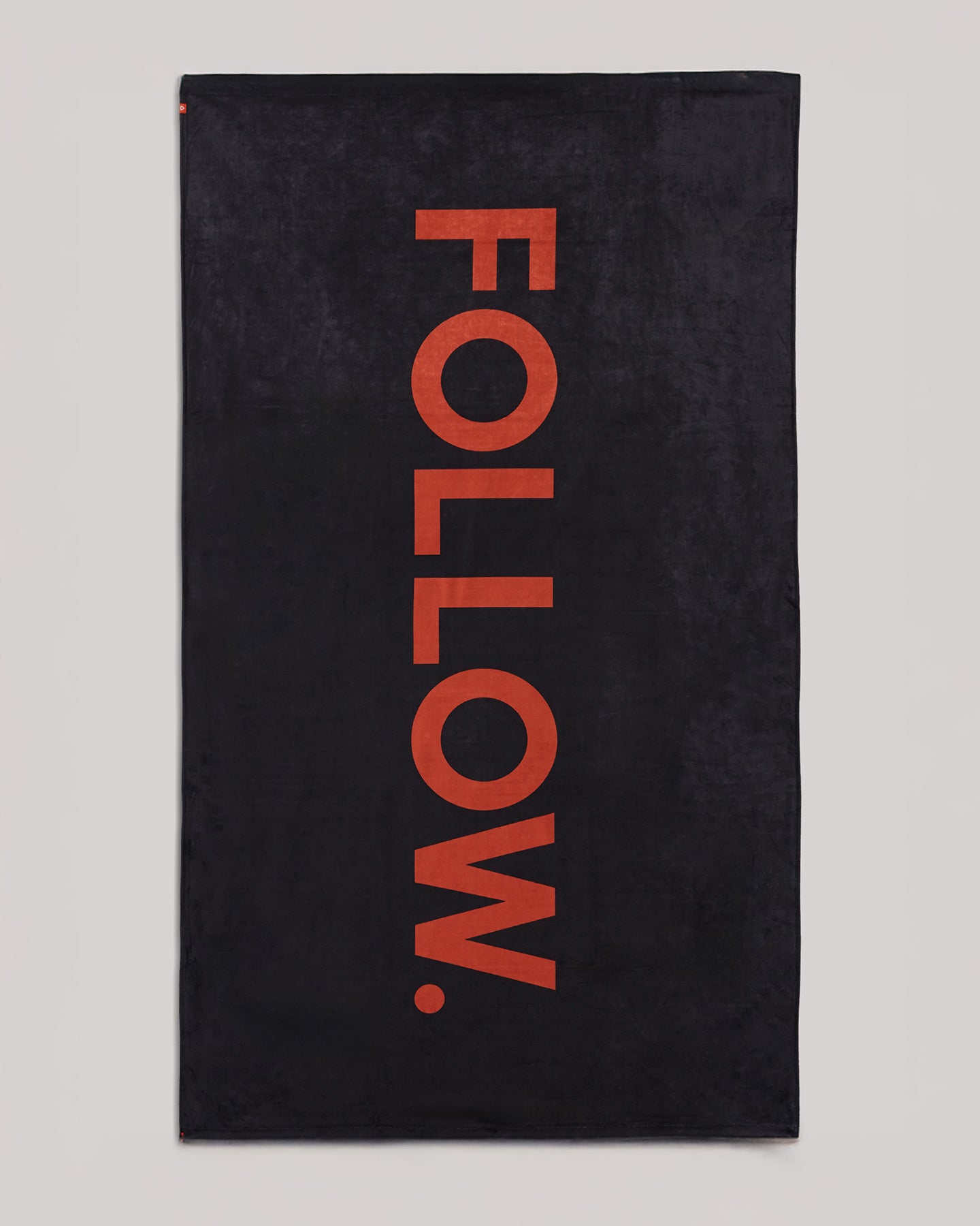 Follow Normal Towel - Black 1