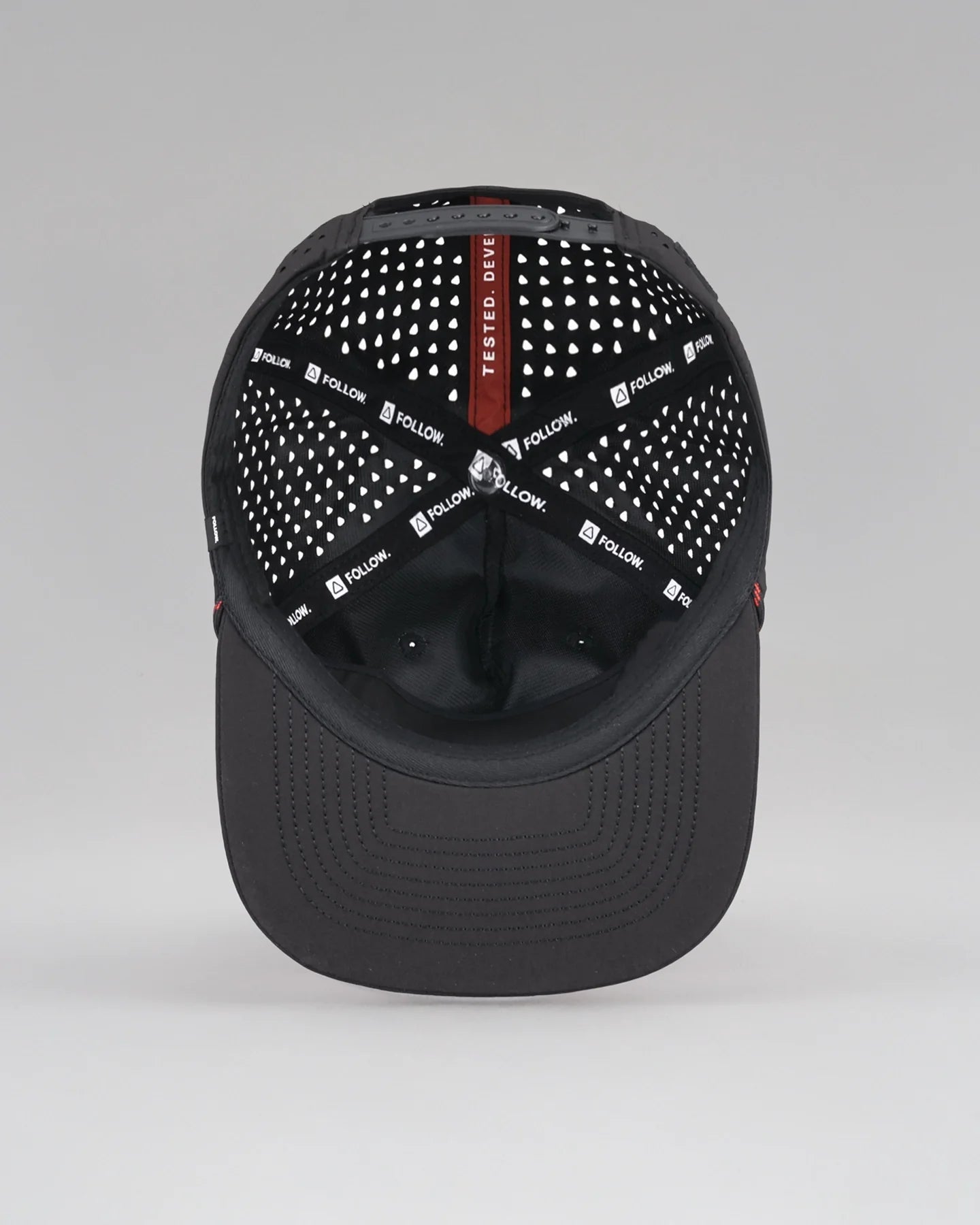 Follow Captain Flat Cap - Black 5
