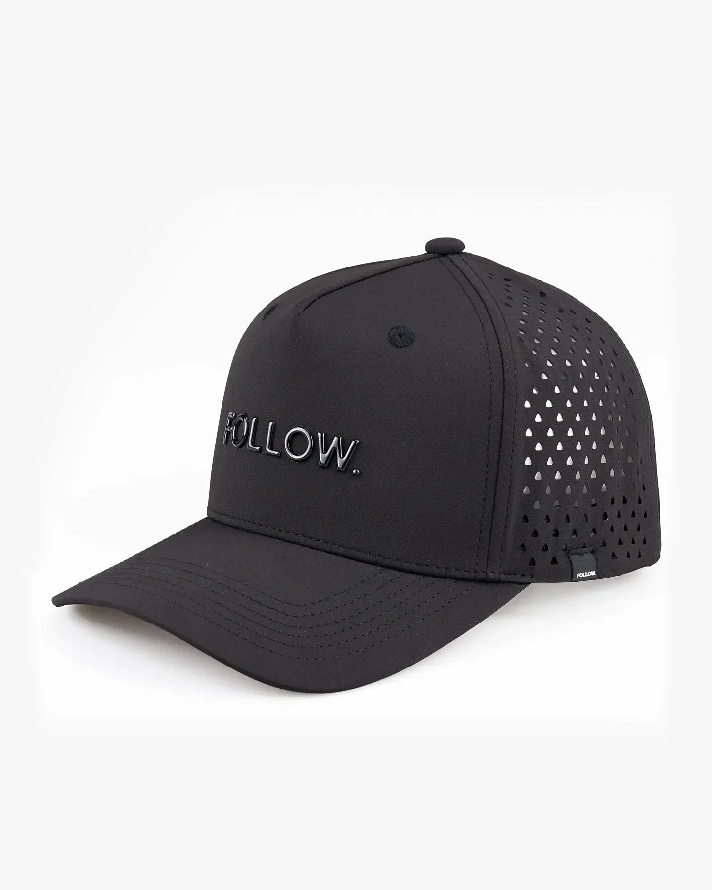 Follow Curved All Day Cap - Black 4