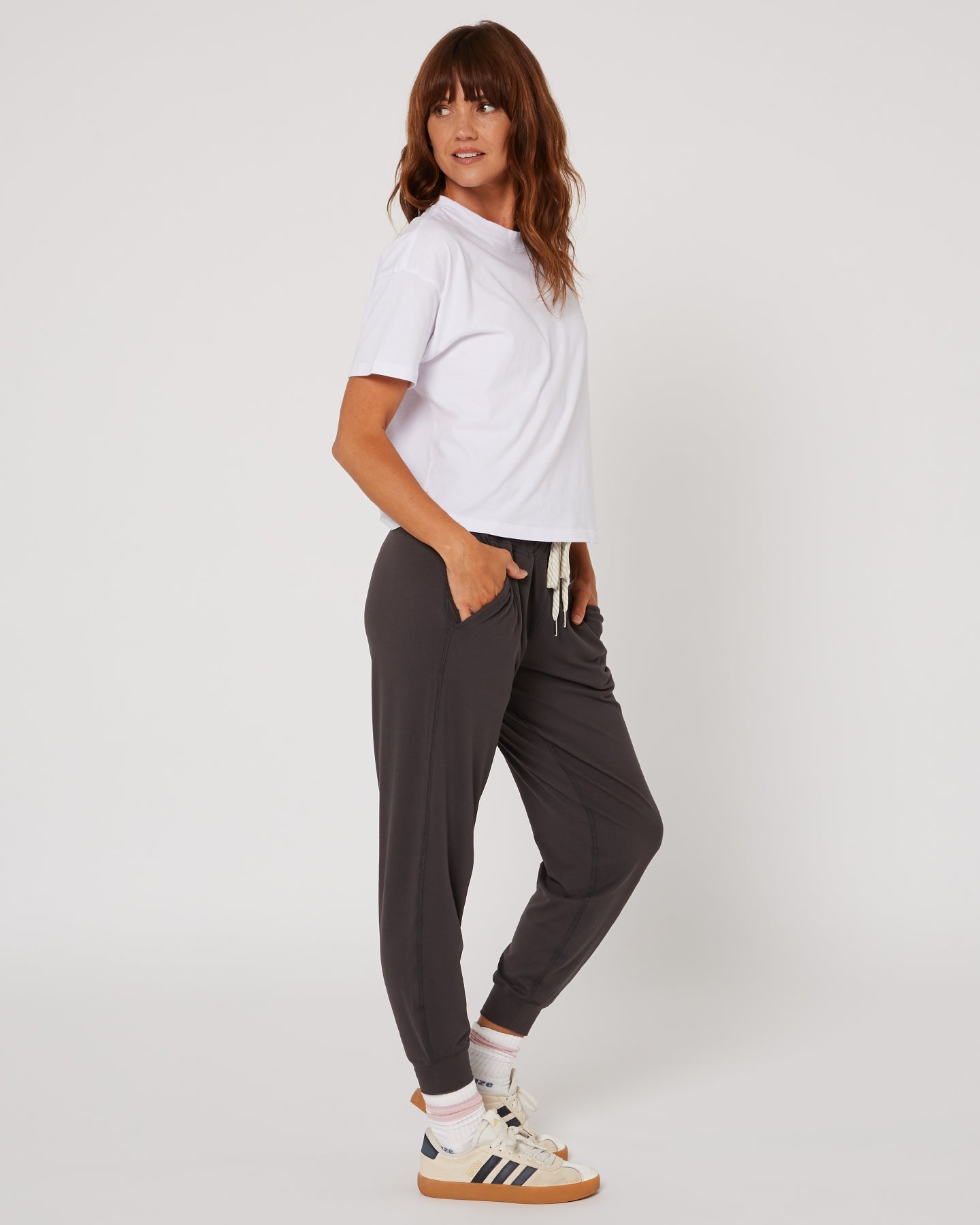 Follow Serena Jogger - Deep Charcoal 1