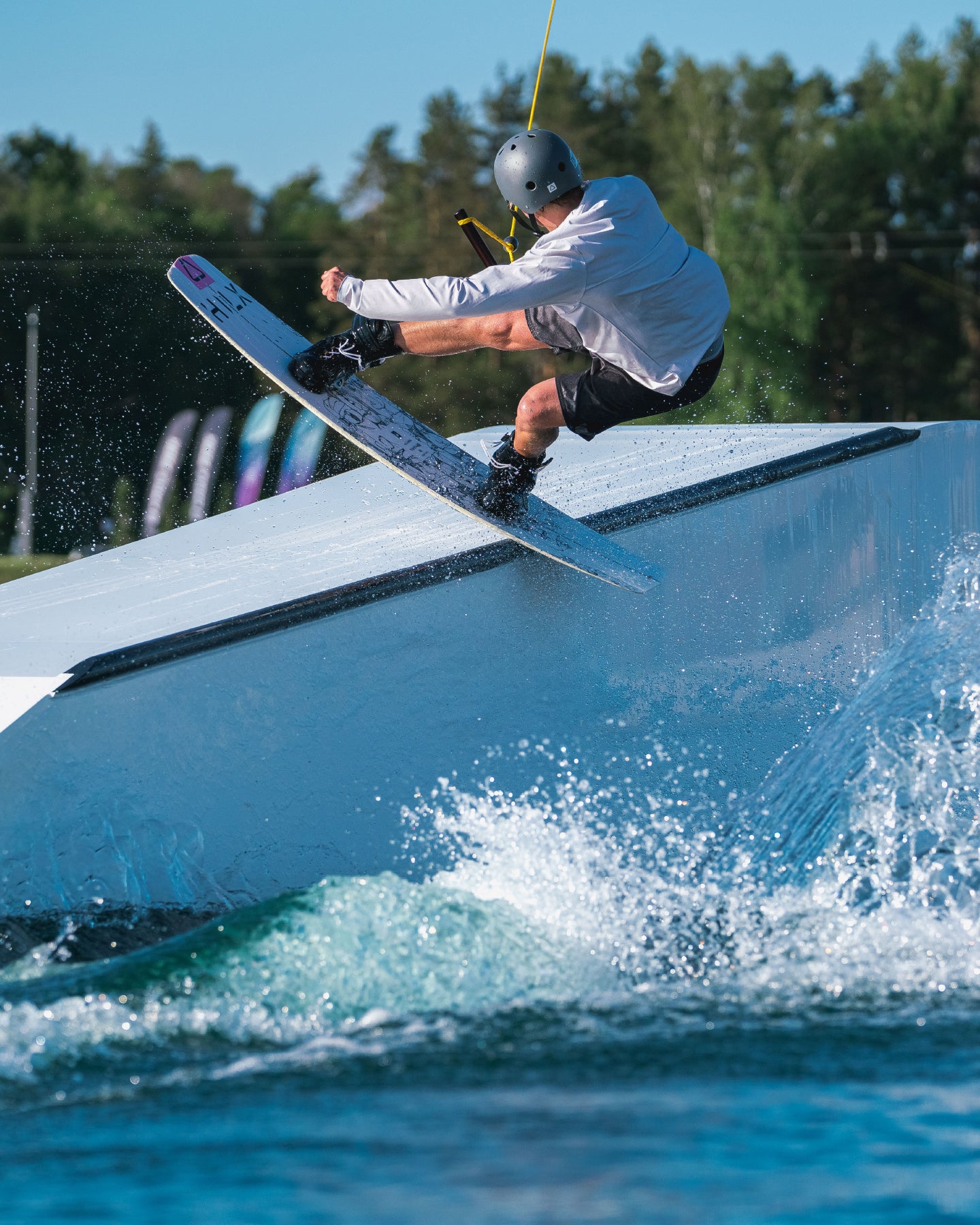 Hydro Corp Tee - Stone lifestyle4