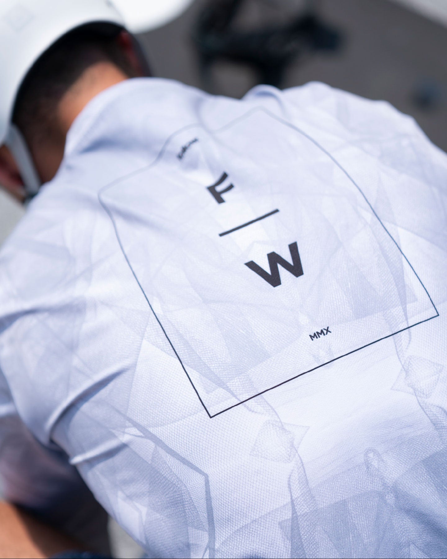 Follow F#*FED L/S HYDRO TEE – WHITE/STONE 6