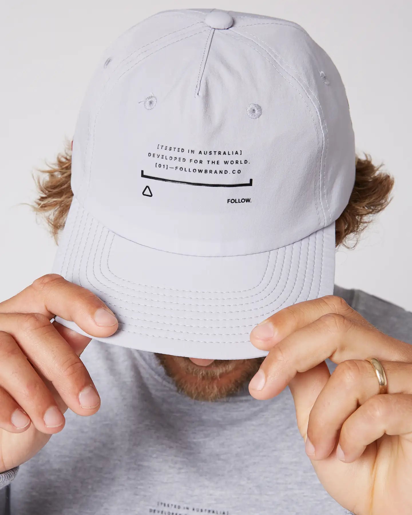 Follow Tested Cap - Grey 8