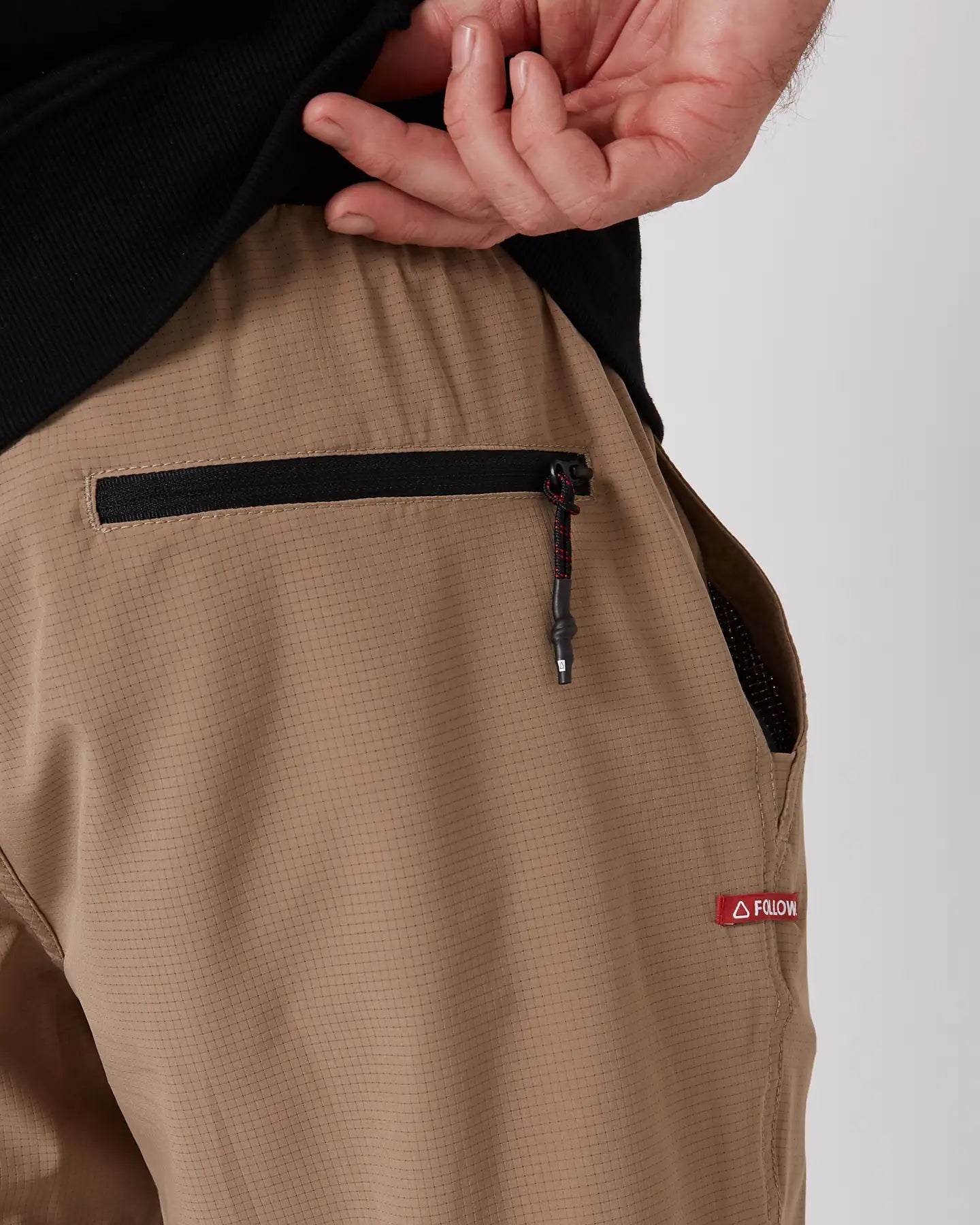 Follow Tech Pants - Khaki 8