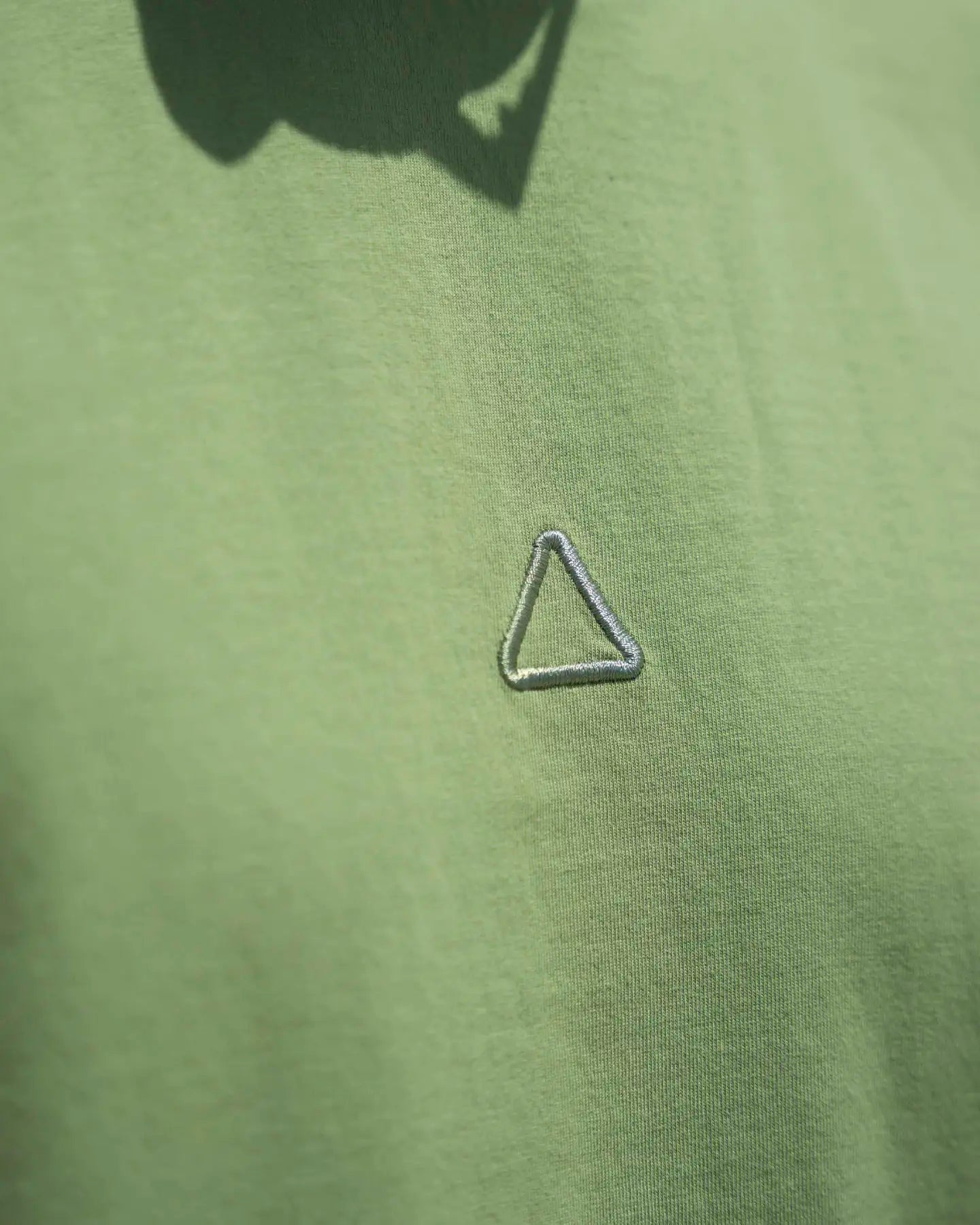 Follow Stitched Tee - Olive lifestyle 2