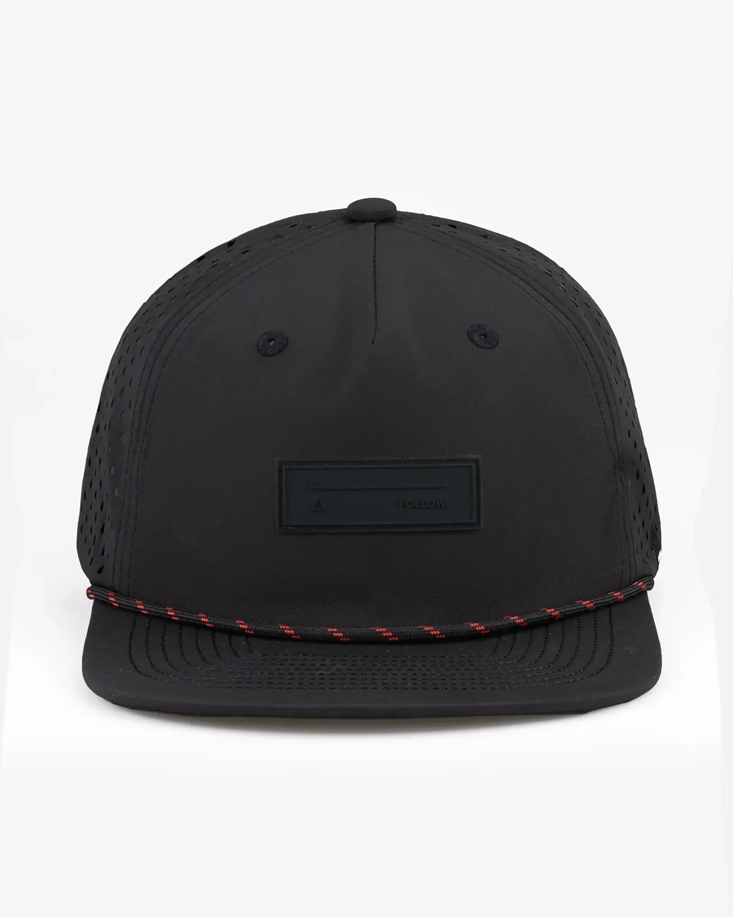 Follow Captain Flat Cap - Black 2