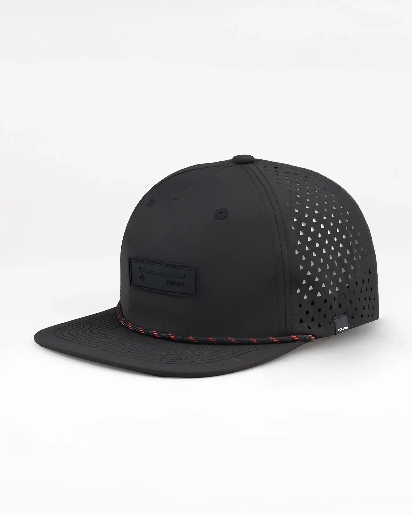 Follow Captain Flat Cap - Black 3