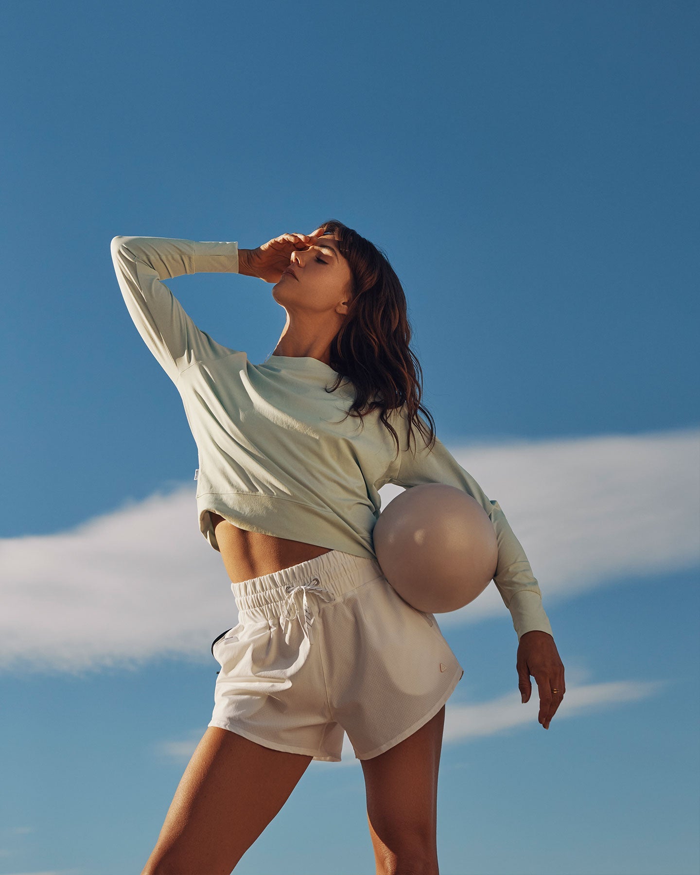 Follow Maven Shorts - Cream Lifestyle 4