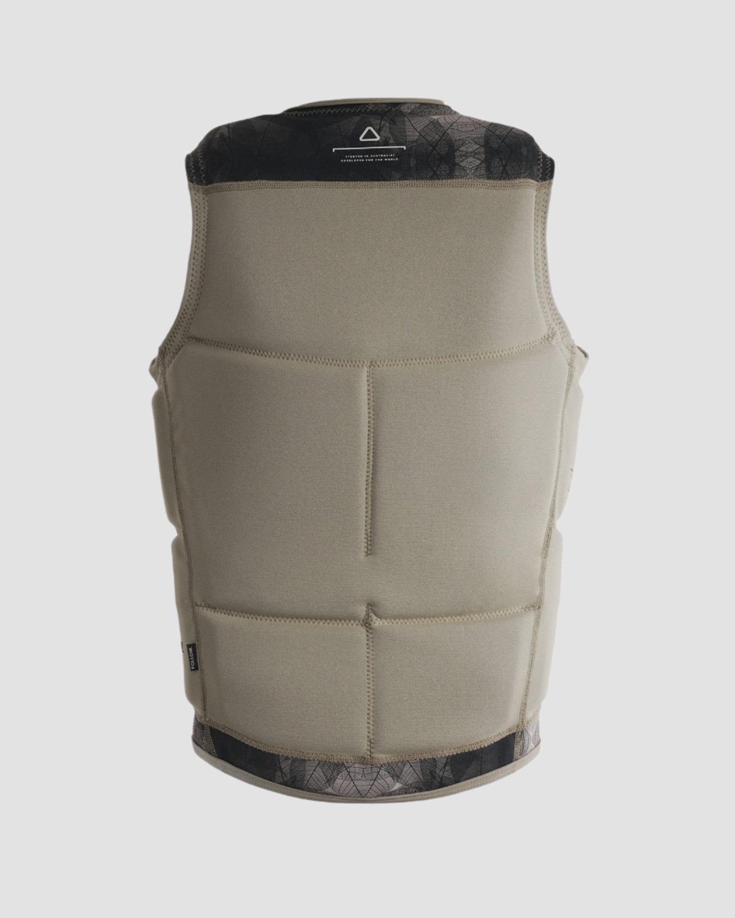 Follow Affiliate Mens Impact Vest - Bone Back