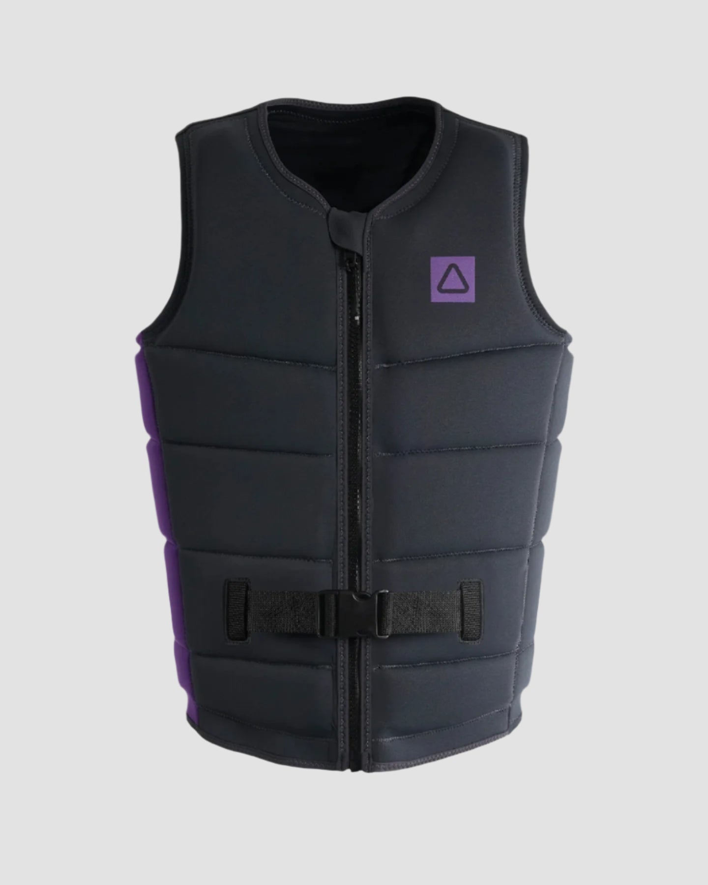 Follow Corp Life Jacket - Black/Purple Front