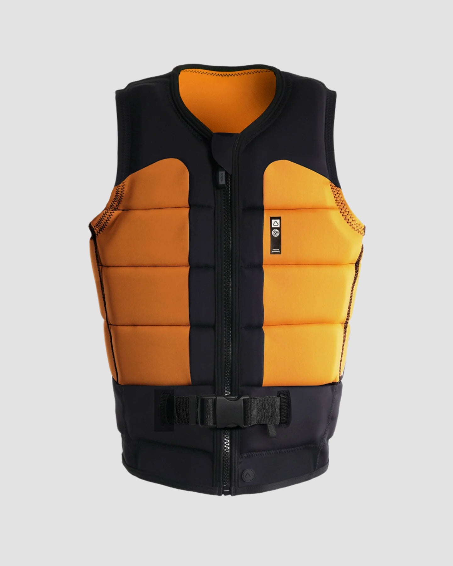 Follow Global Mens Impact Vest - Orange/Black Front