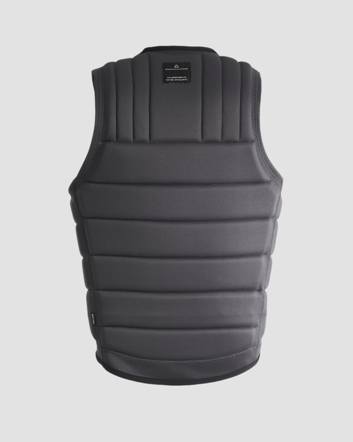 Follow Total Mens Impact Vest - Dark Grey Back